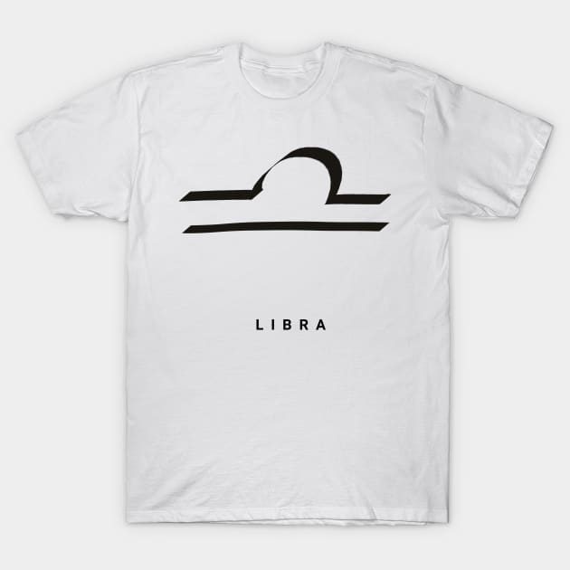 LIBRA KIROVAIR ASTROLOGICAL SIGNS #cancer #astrology #kirovair #symbol #minimalism #horoscope #scorpion #home #decor T-Shirt by Kirovair